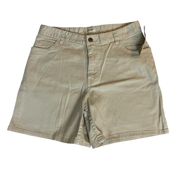 CHEROKEE KHAKI 5-POCKET WOMEN'S SHORTS SIZE 4 NWT - Picture 1 of 4